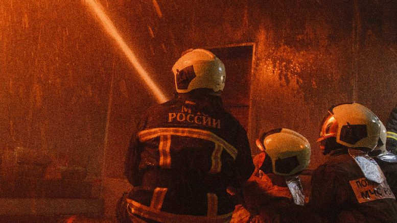 возгорание в Воронеже
